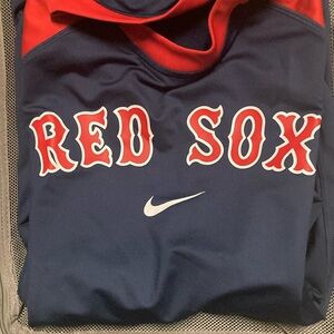 Navy/Red Boston Red Sox Dri-Fit Long Sleeve